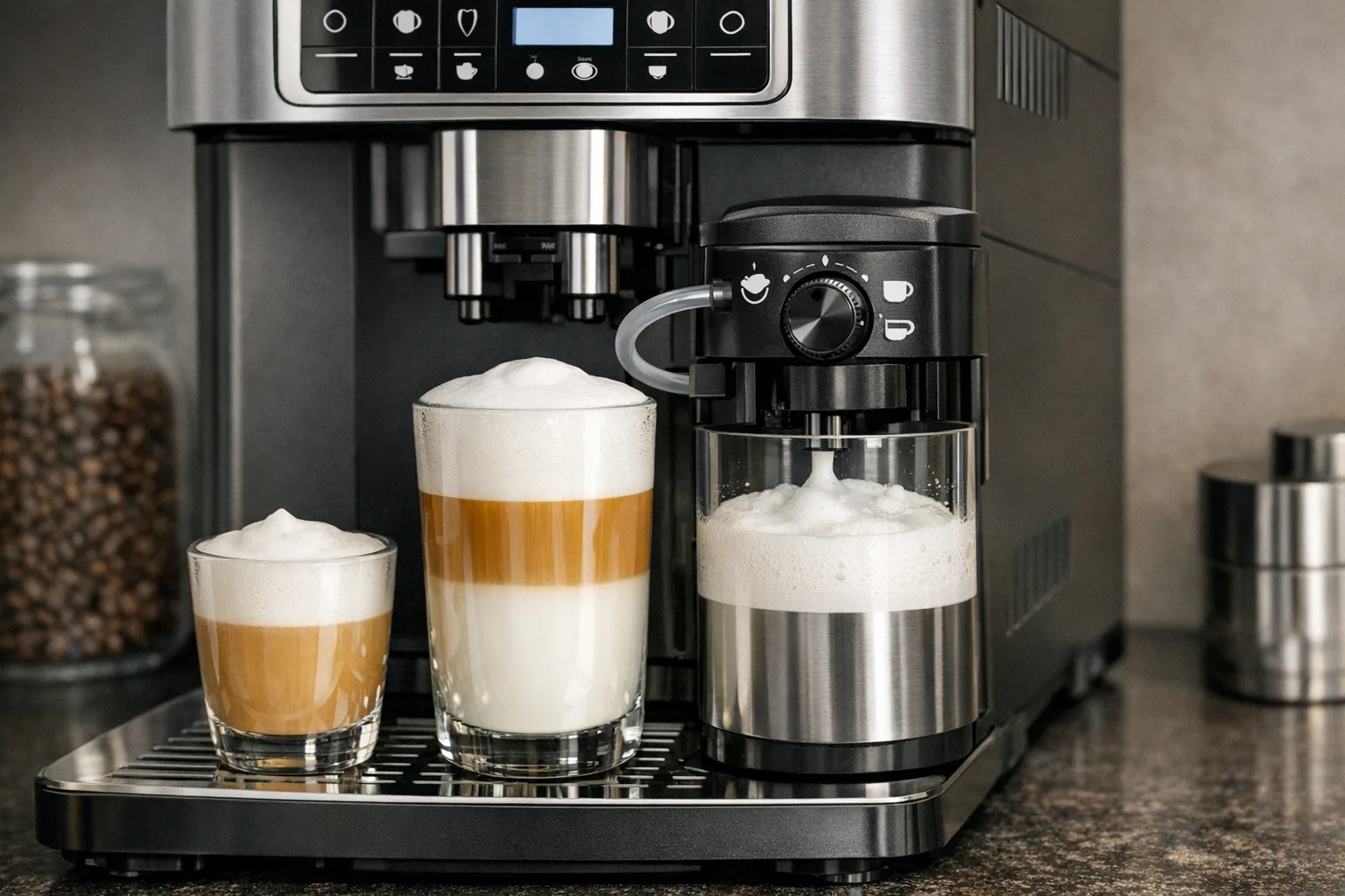 Milchschaum-Einstellungen am Kaffeevollautomat: Perfekte Konsistenz erzielen