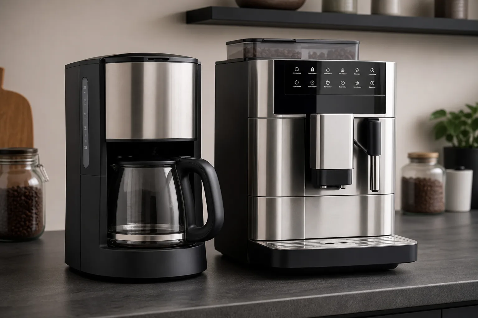 Kaffeevollautomat Filter vs. Vollautomat: Unterschiede, Vorteile und Anwendungsgebiete